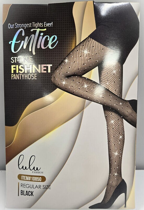 Lulu Fashion Stone Fishnet Pantyhose Style - 10850