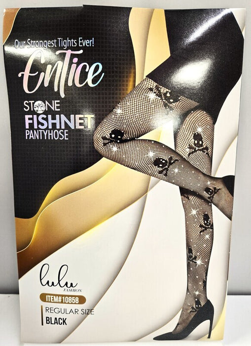 Lulu Fashion Stone Fishnet Pantyhose Style - 10858