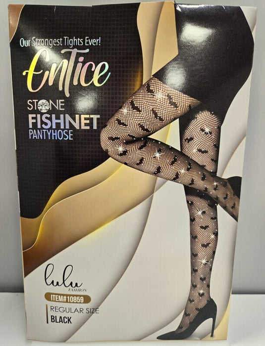 Lulu Fashion Stone Fishnet Pantyhose Style - 10859