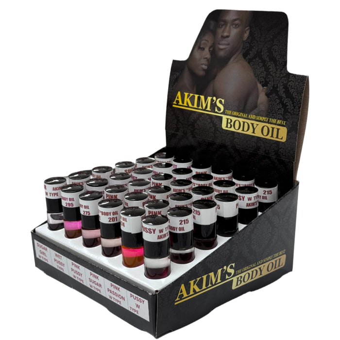 Akim's Body Oil - 6 Type Small Display