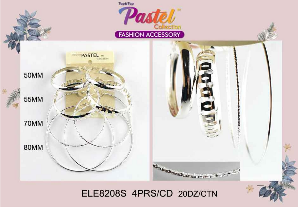 Top & Top Earrings - 8208