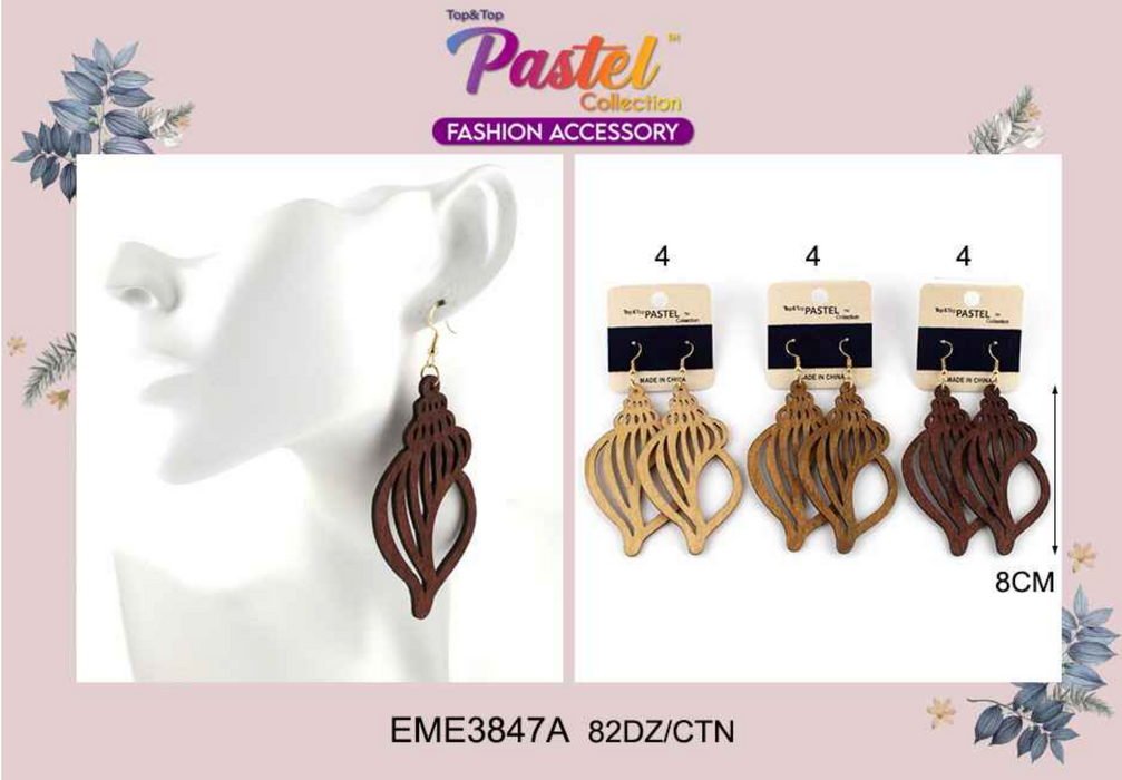 Top & Top Earrings - 3847A