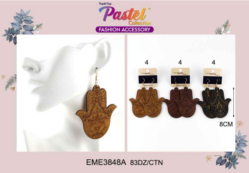 Top & Top Earrings - 3848A