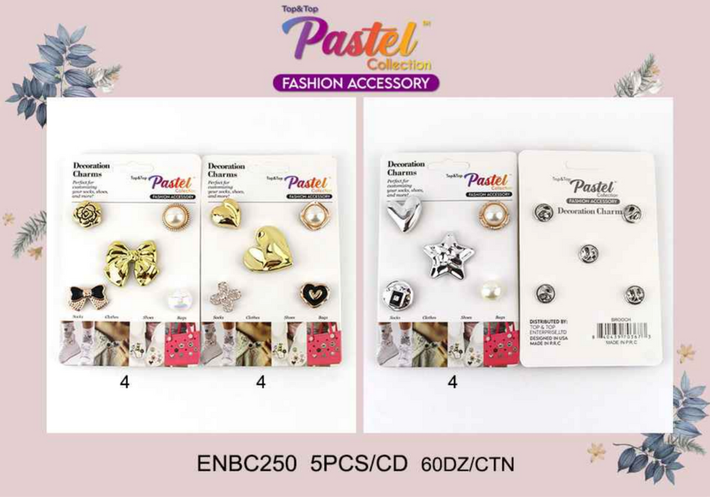 Top & Top Socks Decoration Charms - 250