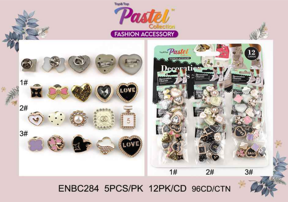 Top & Top Socks Decoration Charms - 284