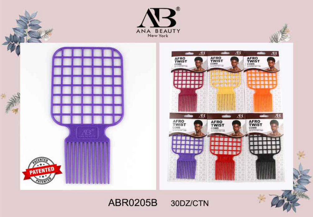 Ana Beauty Afro Twist Comb - 0205B