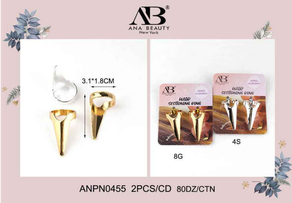 Ana Beauty Hair Sectioning Braiding Ring - 0455