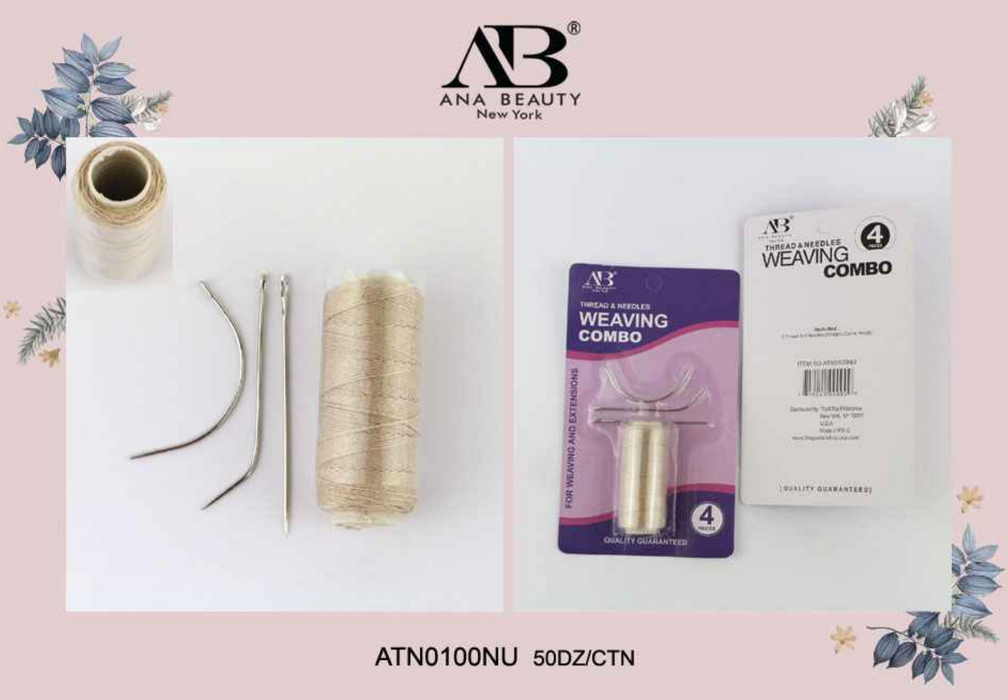 Ana Beauty Thread & Needles Weaving Combo - 0100NU