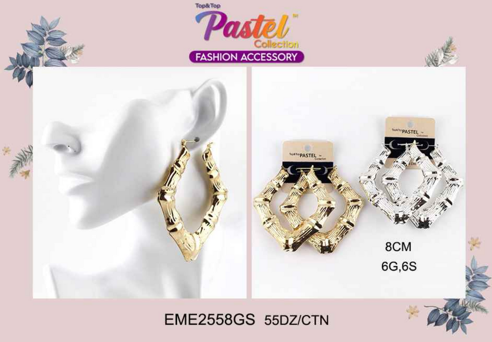 Top & Top Fashion Earrings - 2558GS