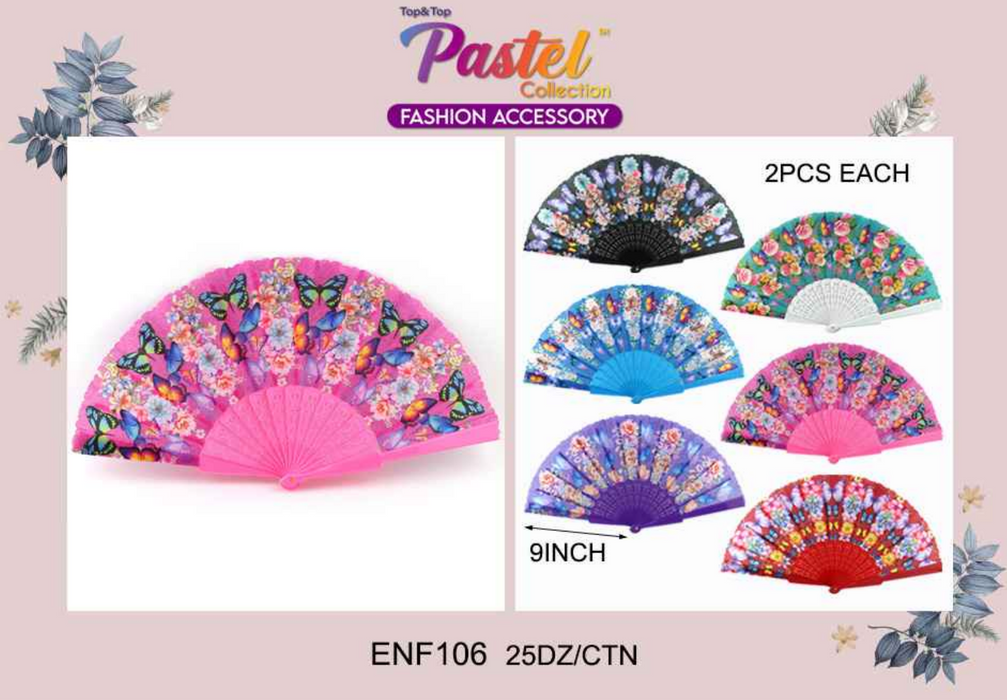 Top & Top Folding Hand Fan - 106