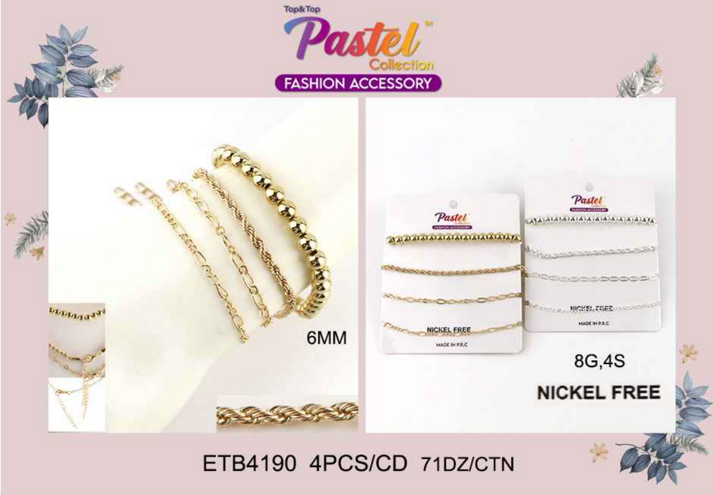 Top & Top Bracelet Set - 4190