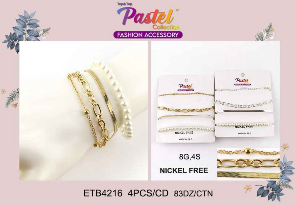 Top & Top Bracelet Set - 4216