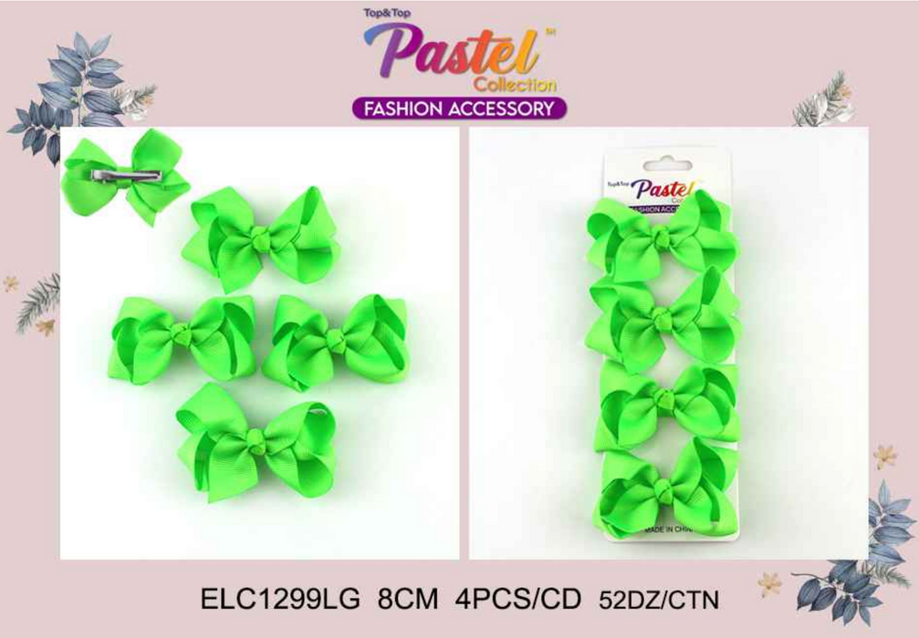 Top & Top Hair Bows - ELC1299LG