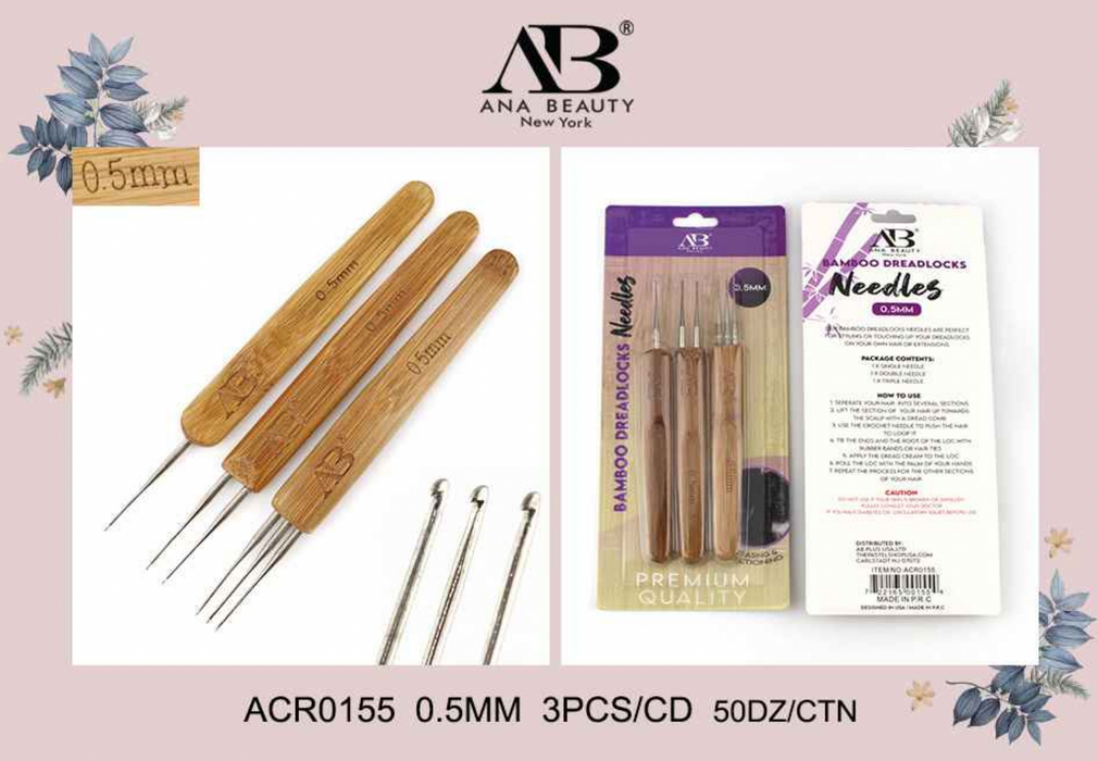 Ana Beauty Bamboo Dreadlock Needle - ACR0155