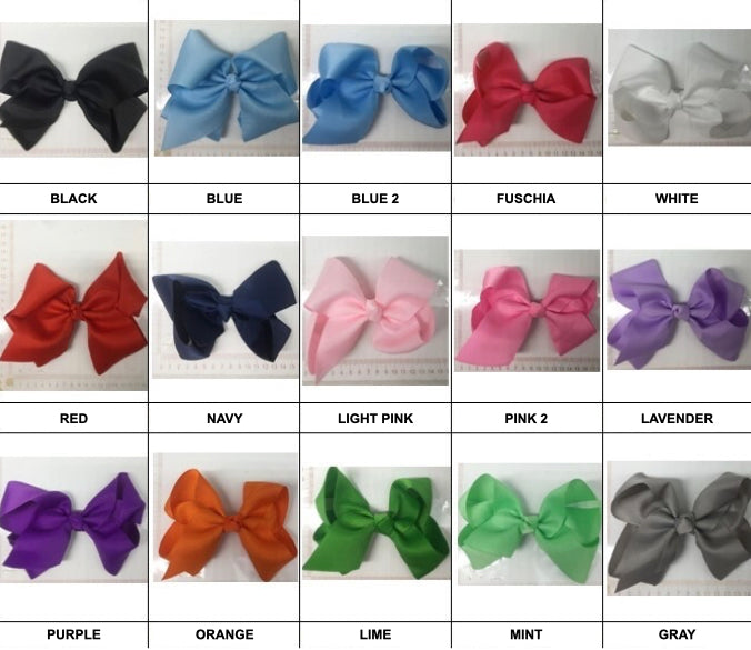 18CM Regular Bow 12PC