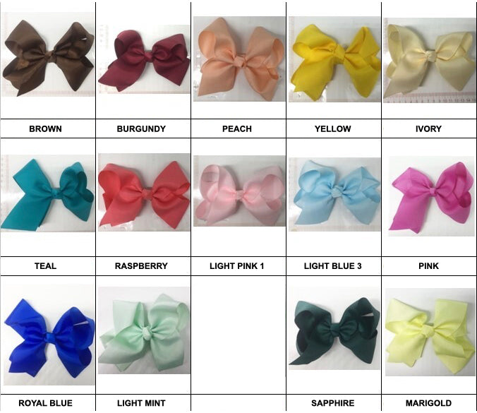 18CM Regular Bow 12PC