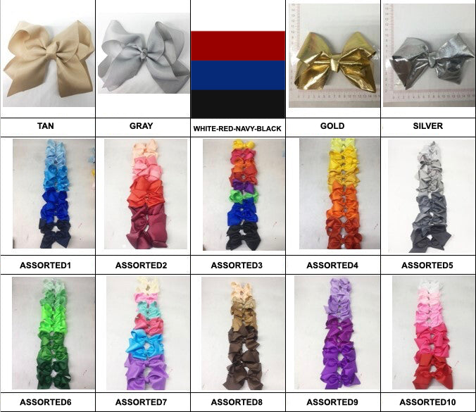 18CM Regular Bow 12PC