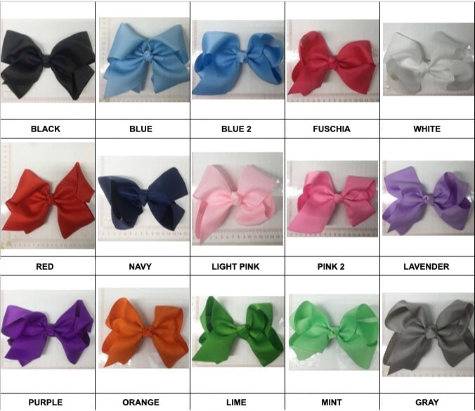 20CM Jumbo Bow 12PC