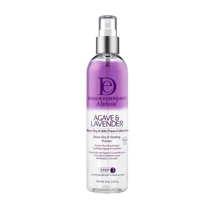 Design Essentials Agave & Lavender Moisturizing Blow-Dry & Style Primer 8oz