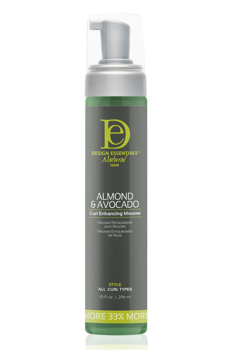 Design Essentials Almond & Avocado Curl Enhancing Mousse 10oz