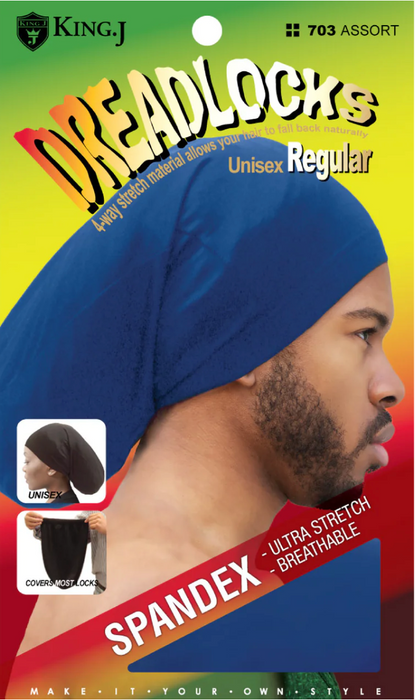 King.J Dreadlocks Spandex Cap - 703 Assort